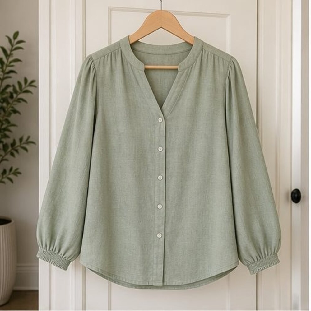 Sage Cami Blouse